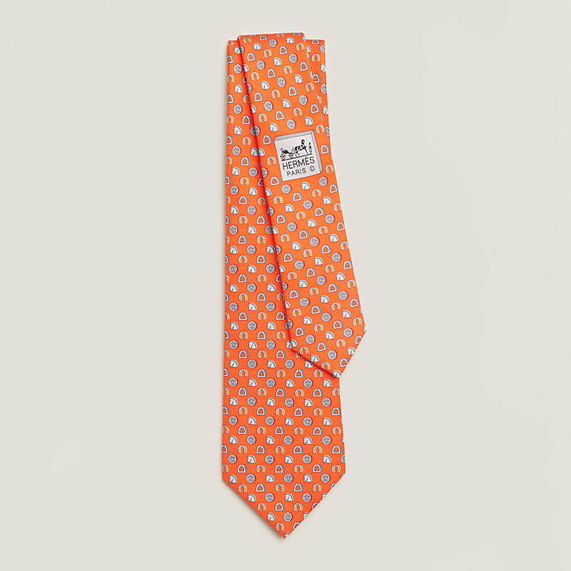Fer H Cheval tie 7 cm | Hermès USA